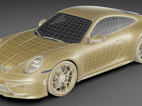 Porsche 911 GT3 Touring 2025 3Dモデル