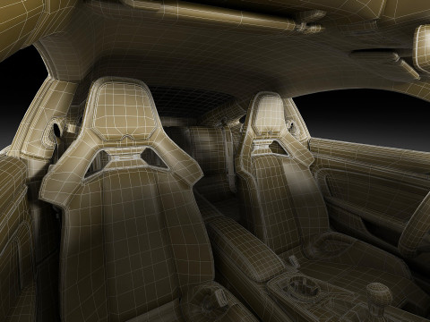 Porsche 911 GT3 Touring 2025 3Dモデル