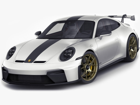 Porsche 911 GT3 Weissach 2025 Modèle 3D