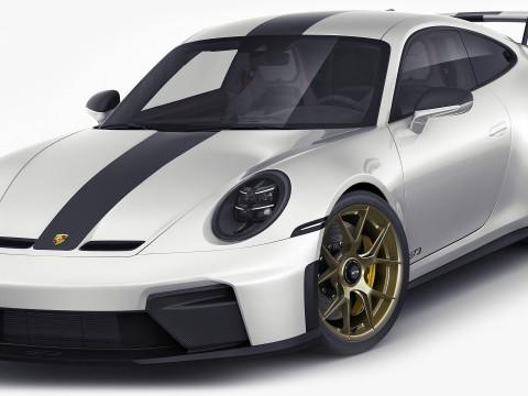 Porsche 911 GT3 Weissach 2025 Model 3D