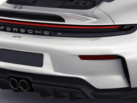 Porsche 911 GT3 Weissach 2025 Model 3D