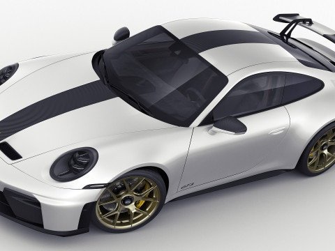 Porsche 911 GT3 Weissach 2025 Model 3D