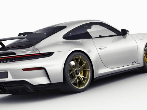 Porsche 911 GT3 Weissach 2025 Model 3D