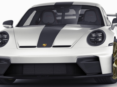 Porsche 911 GT3 Weissach 2025 Model 3D