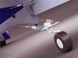 propeller airplane rwd5 3D मॉडल