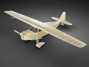 propeller airplane rwd5 3D Model