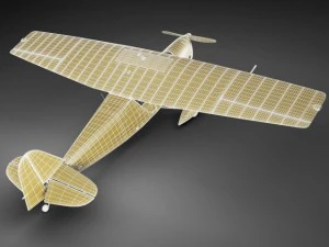 propeller airplane rwd5 3D Model