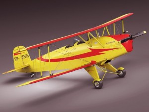 bucker bu131 jungmann tatra t131 3D Model