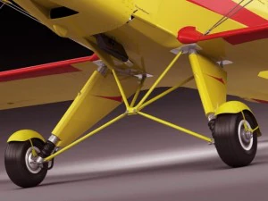 bucker bu131 jungmann tatra t131 3D Model
