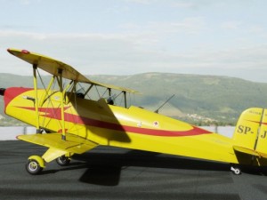 bucker bu131 jungmann tatra t131 3D Model