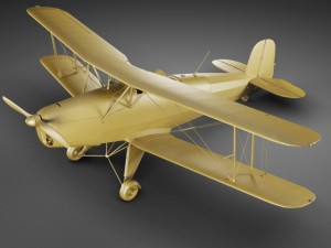 bucker bu131 jungmann tatra t131 3D Model