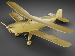 bucker bu131 jungmann tatra t131 3D Model