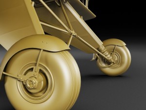 bucker bu131 jungmann tatra t131 3D Model
