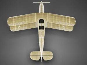 bucker bu131 jungmann tatra t131 3D Model