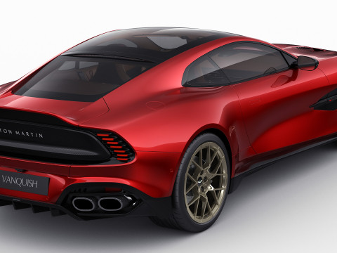 Aston Martin Vanquish 2025 3D 模型