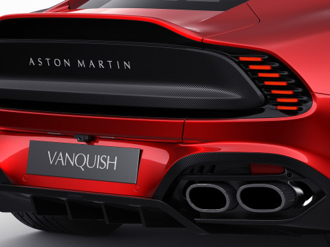 Aston Martin Vanquish 2025 3D 模型