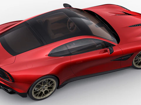 Aston Martin Vanquish 2025 3D Model