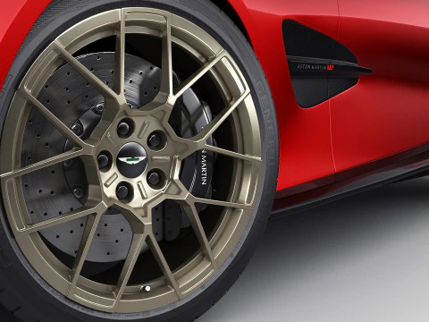Aston Martin Vanquish 2025 3D Model