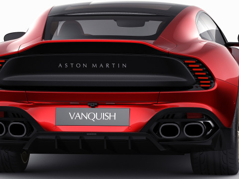 Aston Martin Vanquish 2025 3D 模型