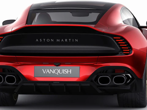 Aston Martin Vanquish 2025 3D Model
