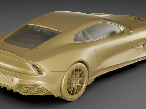 Aston Martin Vanquish 2025 3D 模型