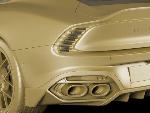 Aston Martin Vanquish 2025 3D Model