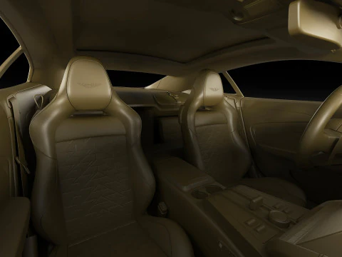 Aston Martin Vanquish 2025 3D Model