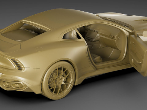 Aston Martin Vanquish 2025 3D 模型
