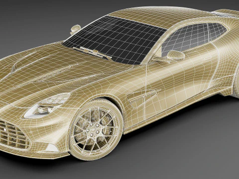 Aston Martin Vanquish 2025 3D Model