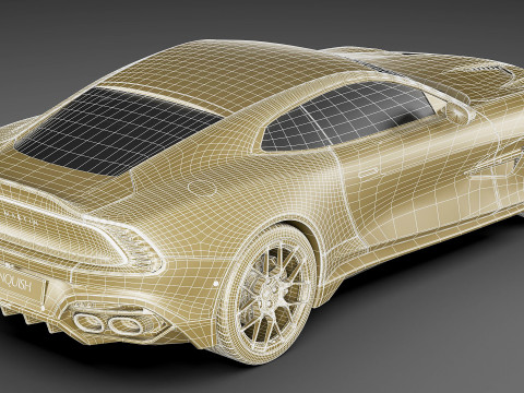 Aston Martin Vanquish 2025 3D 模型