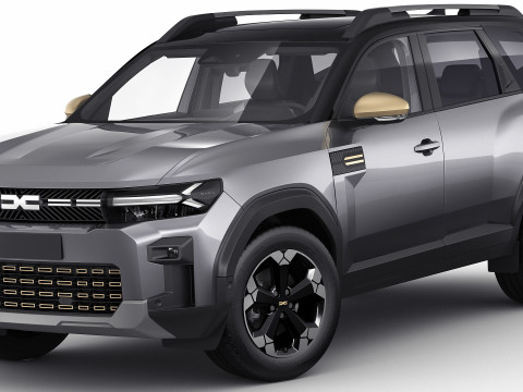 Dacia Bigster 2025 3Dモデル