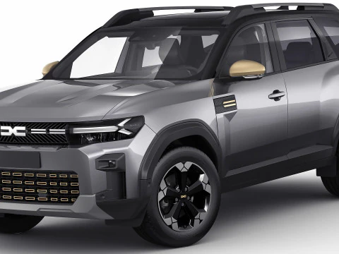 Dacia Bigster 2025 3D Model