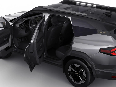 Dacia Bigster 2025 3D Model