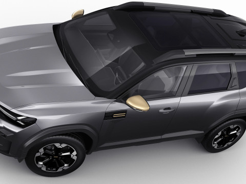 Dacia Bigster 2025 3Dモデル