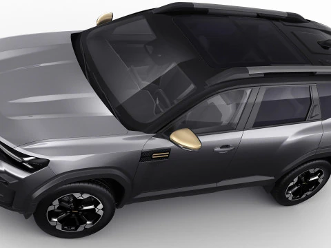 Dacia Bigster 2025 3D Model