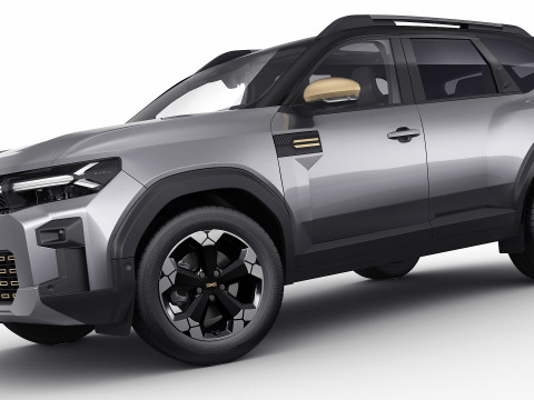 Dacia Bigster 2025 3Dモデル