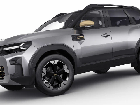 Dacia Bigster 2025 3D Model
