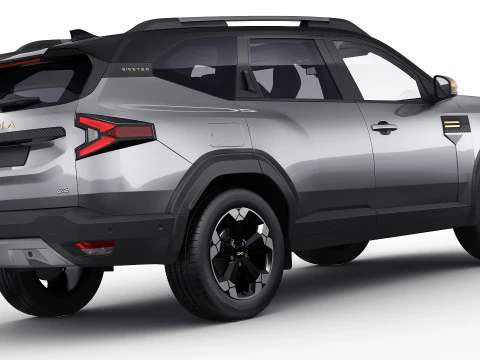 Dacia Bigster 2025 3D Model