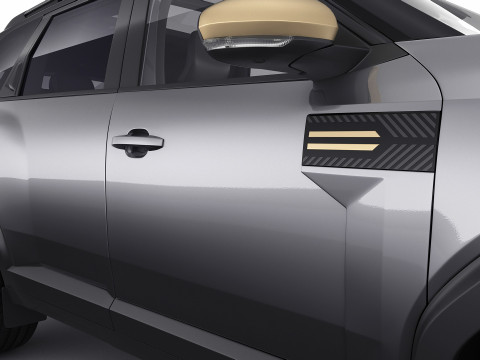 Dacia Bigster 2025 3Dモデル