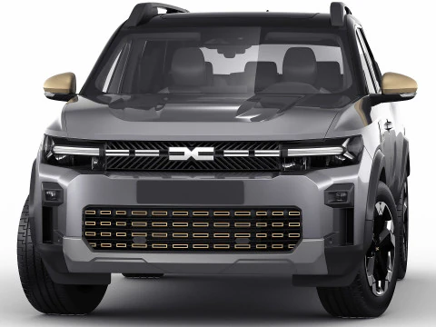 Dacia Bigster 2025 3D Model