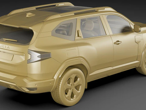 Dacia Bigster 2025 3D Model