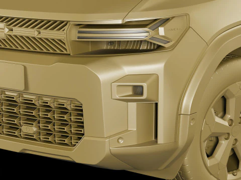 Dacia Bigster 2025 3D Model