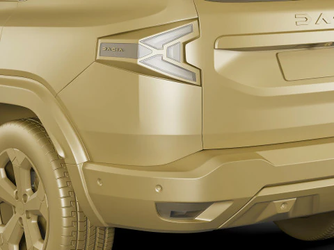 Dacia Bigster 2025 3D Model