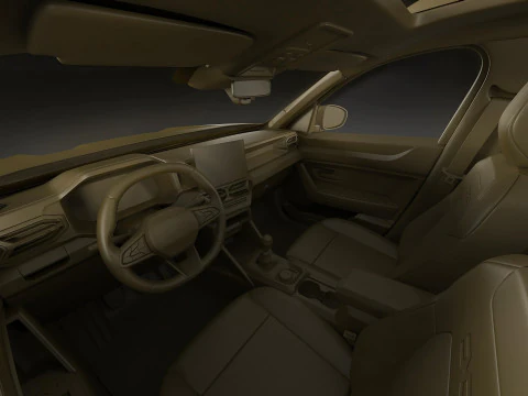 Dacia Bigster 2025 3D Model