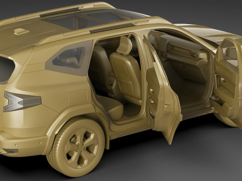 Dacia Bigster 2025 3Dモデル