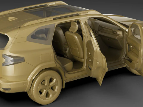 Dacia Bigster 2025 3D Model