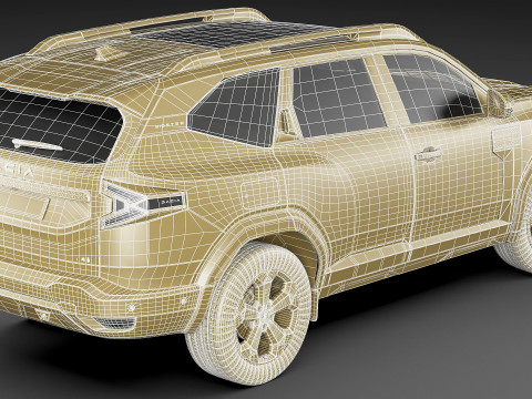 Dacia Bigster 2025 3Dモデル