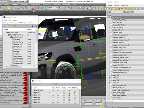 Dacia Bigster 2025 3Dモデル