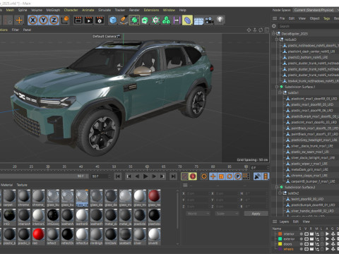Dacia Bigster 2025 3Dモデル