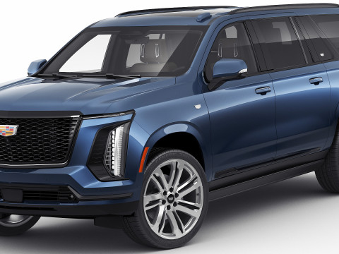Escalade ESV SUV 2025 3D Model